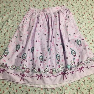 Cute Disney Aristocats A-line Pastel Skirt